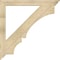 Ekena Millwork Balboa Traditional Rough Sawn Bracket, Douglas Fir, 4"W x 44"D x 44"H BKT04X44X44BOA01RDF - alternate 3
